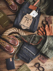 11.6oz 赤耳ストレート デニムパンツ