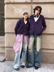 11oz重度ウォッシュヴィンテージストレートジーンズ