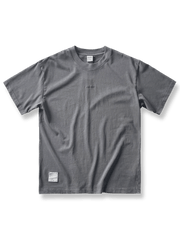 ガーメントダイ仕上げビンテージウォッシュコットンTシャツの全体像。