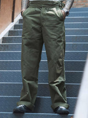 12.5OZ ハイウェストグルカパンツ