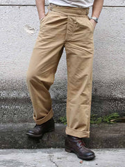 12.5OZ ハイウェストグルカパンツ