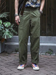 12.5OZ ハイウェストグルカパンツ