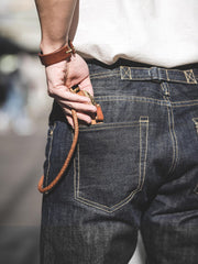 14oz ウォッシュブルー 赤耳 デニムパンツ