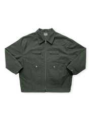 1930年代着想の340gSandstone Duck生地使用モーターサイクルジャケット。多機能ポケットとYKK工字ボタン付き。