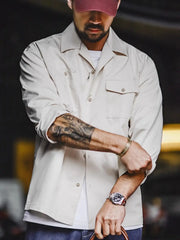 1944 “D-Day” 復刻プリント長袖シャツ