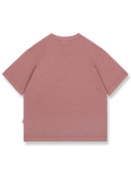 1980 Running Race バティックアメリカンプリントオーバーサイズ半袖Tシャツ正面展示