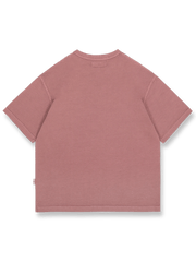 1980 Running Race バティックアメリカンプリントオーバーサイズ半袖Tシャツ正面展示