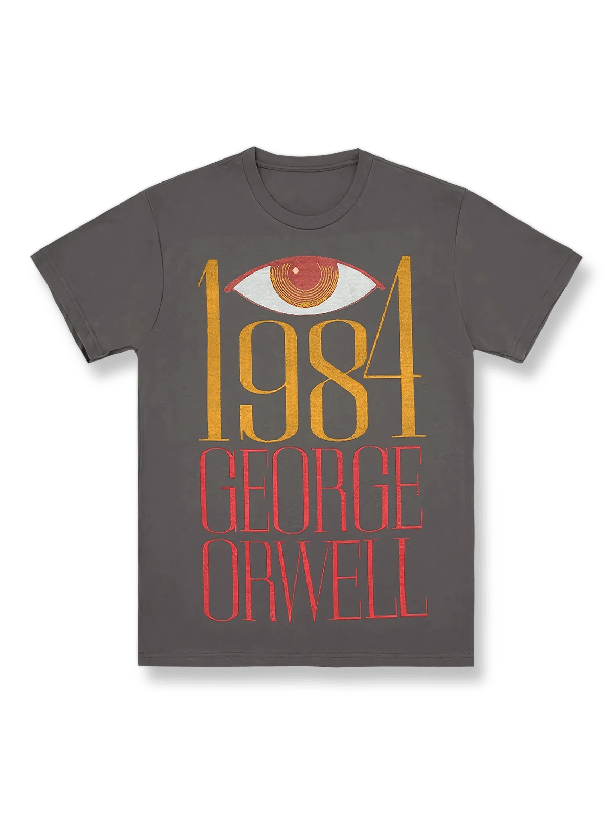 製品画像: ジョージ・オーウェル『1984』出版70周年記念Tシャツ正面図