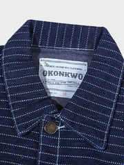 2色展開 ウォッシュドデニムジャケット