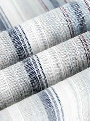 2色展開 ストライプ柄シャツ