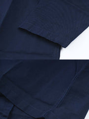 2色 刺繍 キャンバスワークシャツ