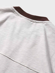 2色展開 コンビ長袖Tシャツ