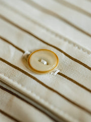 ベースボールストライプシャツ