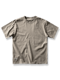 250gスノーウォッシュヴィンテージ加工ショートスリーブTシャツ
