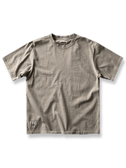 250gスノーウォッシュヴィンテージ加工ショートスリーブTシャツ