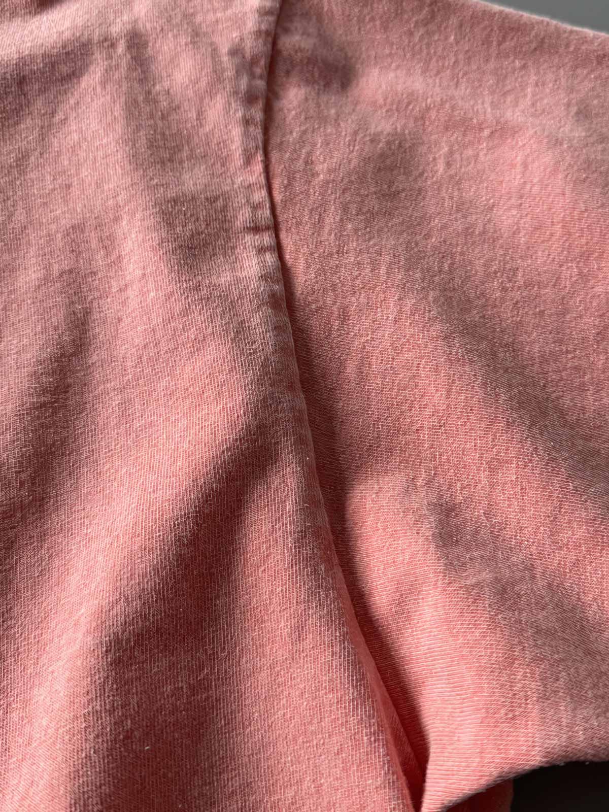 ショートスリーブTシャツのディテール展示