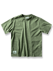 250gスノーウォッシュヴィンテージ加工ショートスリーブTシャツ