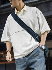 280g 灰色 ポロシャツ