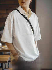 280g 灰色 ポロシャツ