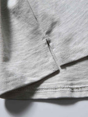 280G登山者刺繍入り長袖Tシャツ