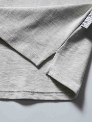 280G登山者刺繍入り長袖Tシャツ