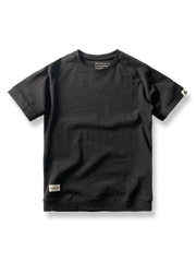 アメリカンヴィンテージウォッシュドコットンラグランスリーブTシャツ2枚セットの正面展示図