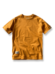 アメリカンヴィンテージウォッシュドコットンラグランスリーブTシャツ2枚セットの正面展示図