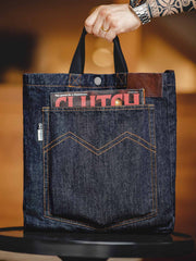 2WAY デニムショルダーバッグ