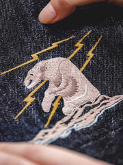 2WAY デニムショルダーバッグ