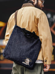 2WAY デニムショルダーバッグ