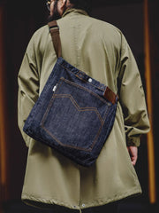 2WAY デニムショルダーバッグ