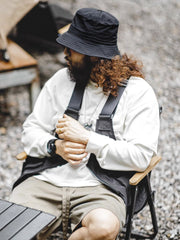 2WAY 折りたたみナイロンバケットハット