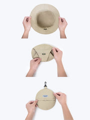 2WAY 折りたたみナイロンバケットハット