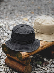 2WAY 折りたたみナイロンバケットハット