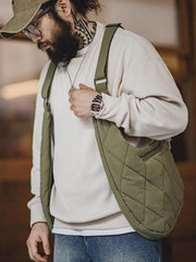 2way キルティング ベスト・バッグ