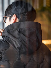 2WAY 機能性フード付き ネックウォーマー