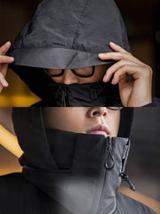 2WAY 機能性フード付き ネックウォーマー