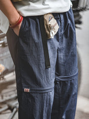 2WAY 撥水加工 束ね足パンツ