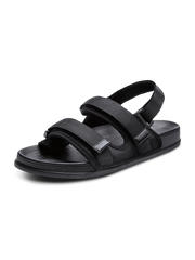 ヒールストラップが取り外せる2WAY仕様のビーチサンダル。