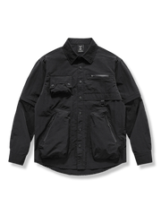 袖取り外し可能な多ポケット機能性長袖シャツ、アウトドア対応