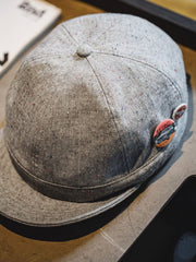 2WAY混紡 ドット キャップ