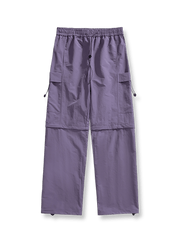 ヴィンテージスタイルのコンバーチブル2WAYワークパンツの全体表示