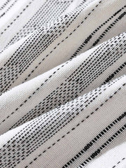 3色展開 ストライプ柄 長袖シャツ