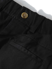 詳細画像: ドローストリングとパンツ裾のステッチディテール