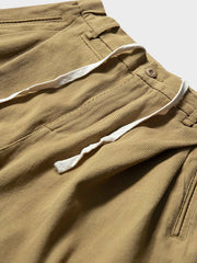 3色 ウェビングヒモ付き スラックス