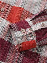 3色 ヴィンテージ チェックシャツ