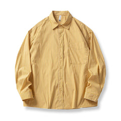 3色展開 クラシックストライプシャツ