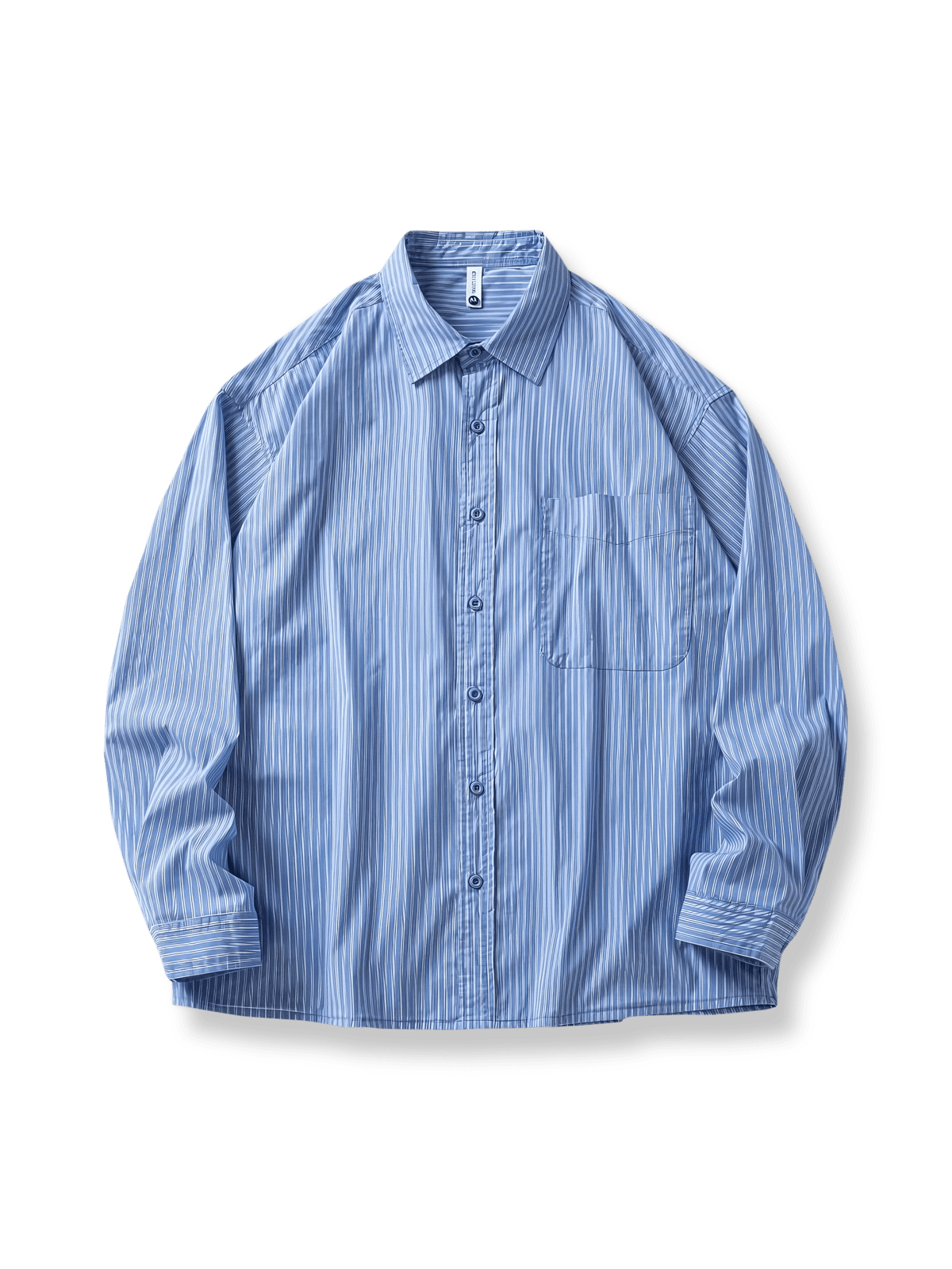 製品画像: クラシックストライプシャツ正面図