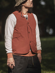 3色 防水多機能 フィッシングベスト