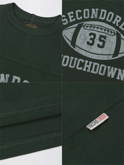 3色 ラグビー 長袖Tシャツ